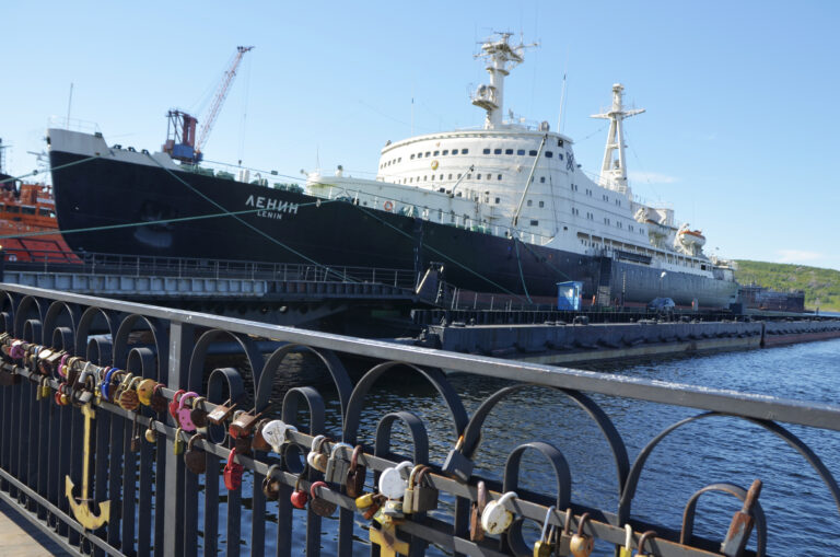 Lenin Nuclear Powered Ship in Murmansk, Russia